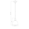 Z-Lite Sawyer 1 Light Pendant, Chrome & Chrome 4500P8-CH - alternate 7